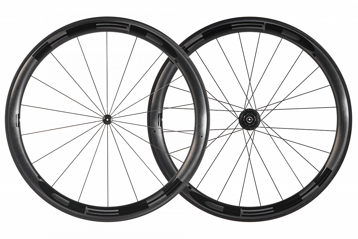 HED Jet RC4 Black Rim Brake Carbon Wheelset