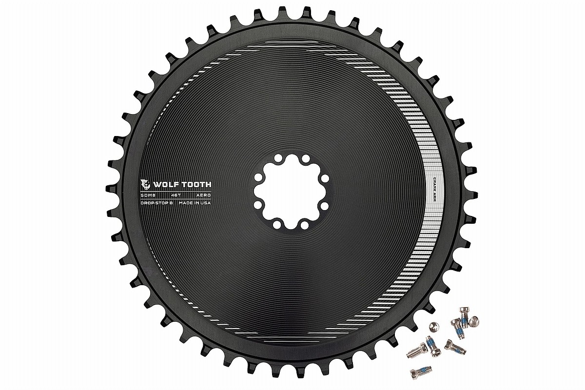 Wolf Tooth Components Aero Chainring Sram 8-Bolt [SDM8-R-B-06P-50A]