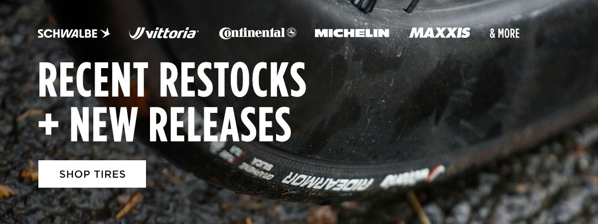 New Tire Restocks & Recent Rubber Releases