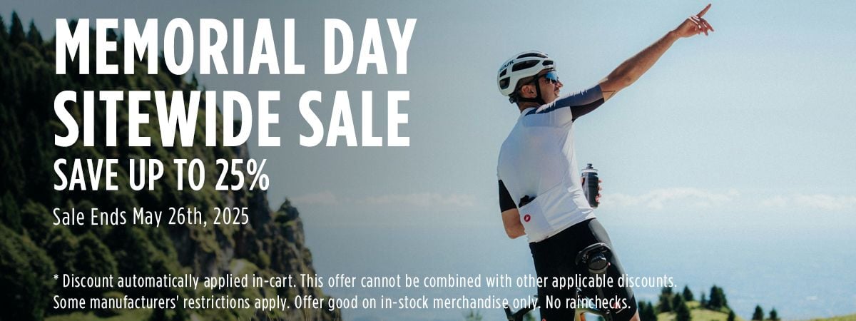 Memorial Day Sitewide Sale Save up to 25%