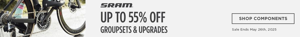 SRAM Up to 55% off Groupsets and Upgrades Shop Components