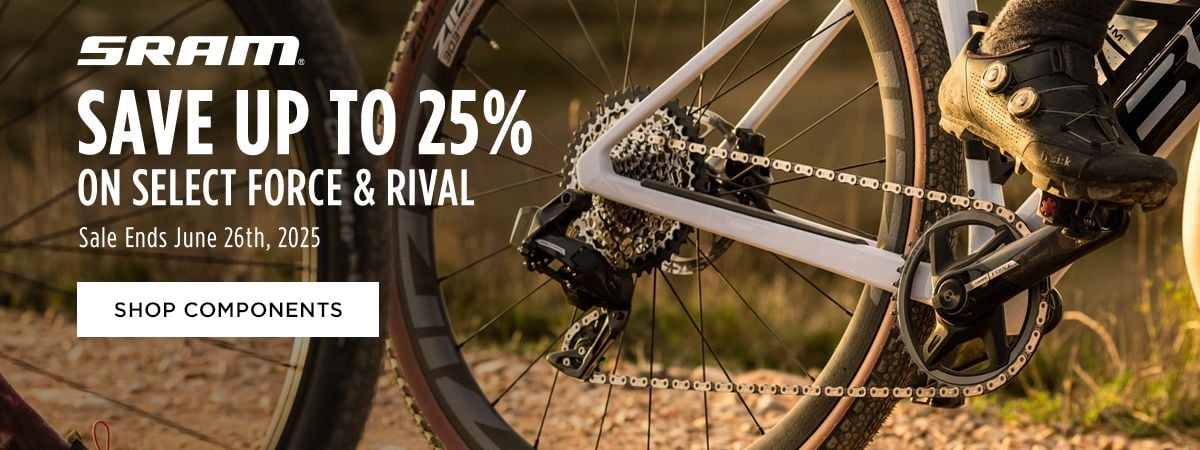 SRAM Save up to 25% on Select Force and Rival Shop Components