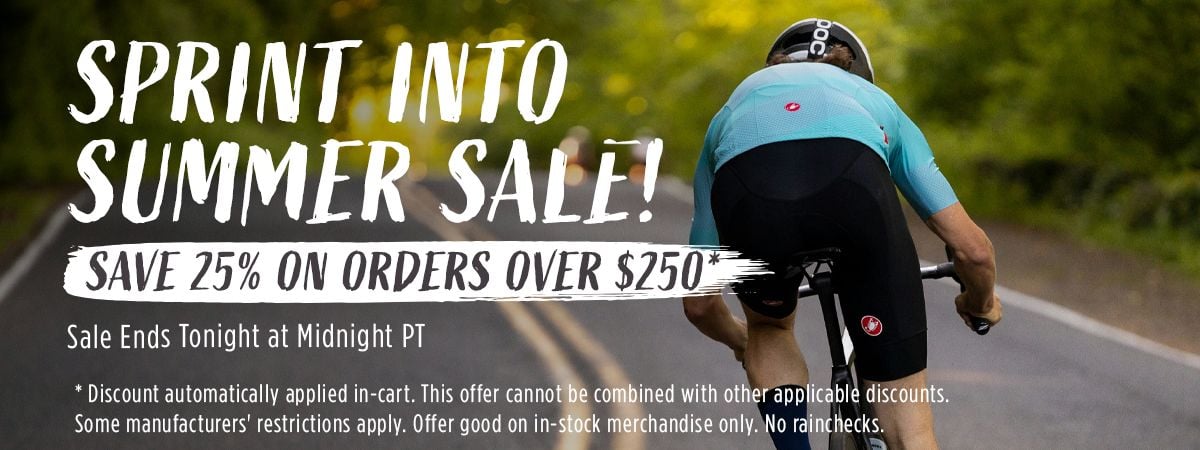 Sprint into Summer Sale! Save 25% on Orders over $250*