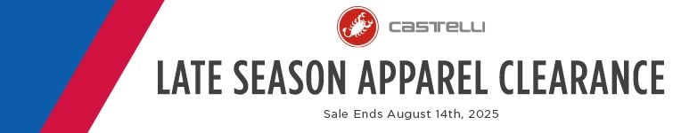 Castelli Late Season Apparel Clearance