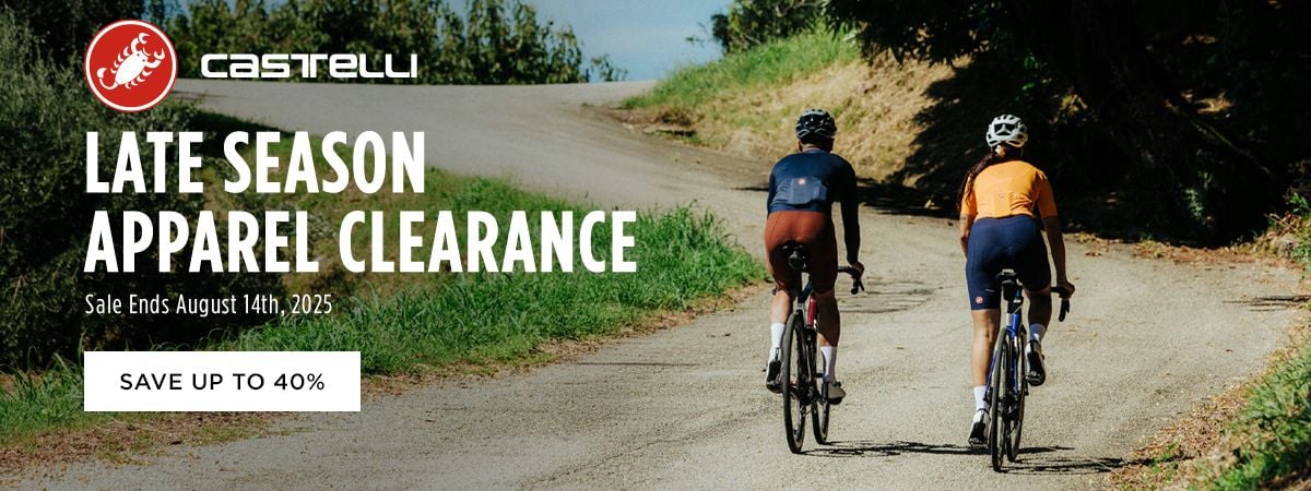 Save on Castelli Apparel