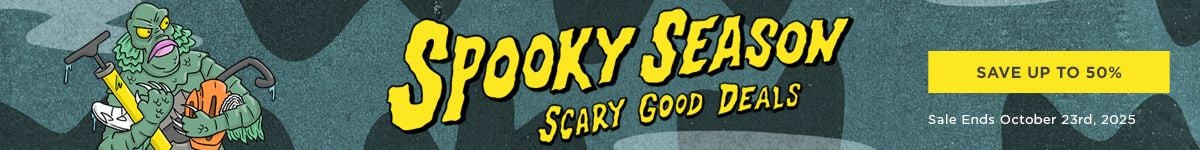 Spooky Season: Scary Good Deals Save up to 50%