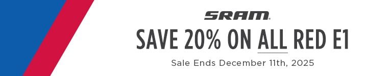 SRAM Save 20% on All Red E1