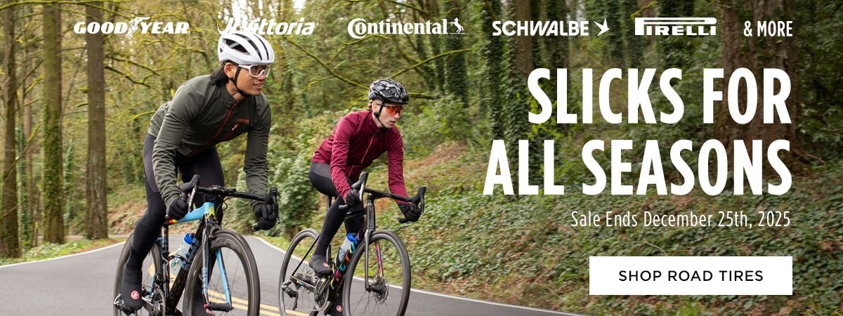 Slicks for All Seasons Shop Road Tires